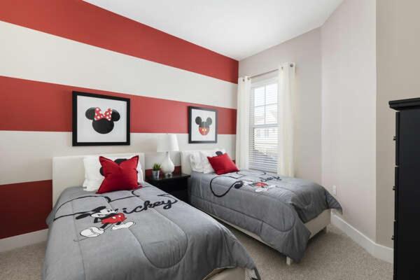4 Bedroom 4 Ba Luxury Villa 5Min To Disneyworld 1804Ft² Free Gym أورلاندو المظهر الخارجي الصورة